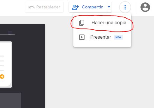 Copiar plantilla en Google Data Studio