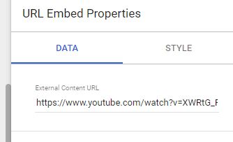 Embed URL